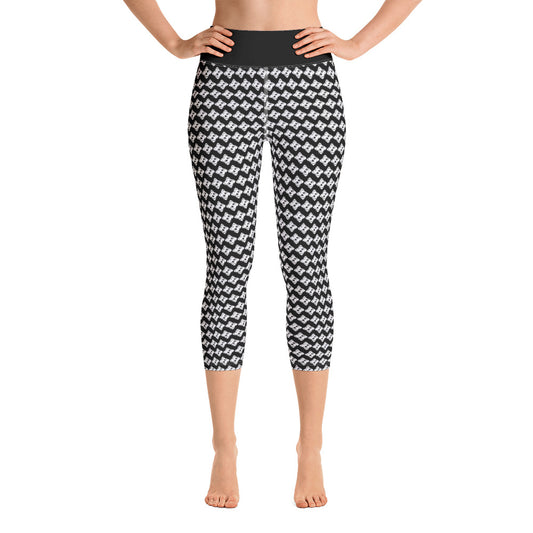 No-Bs Yoga Capri Leggings