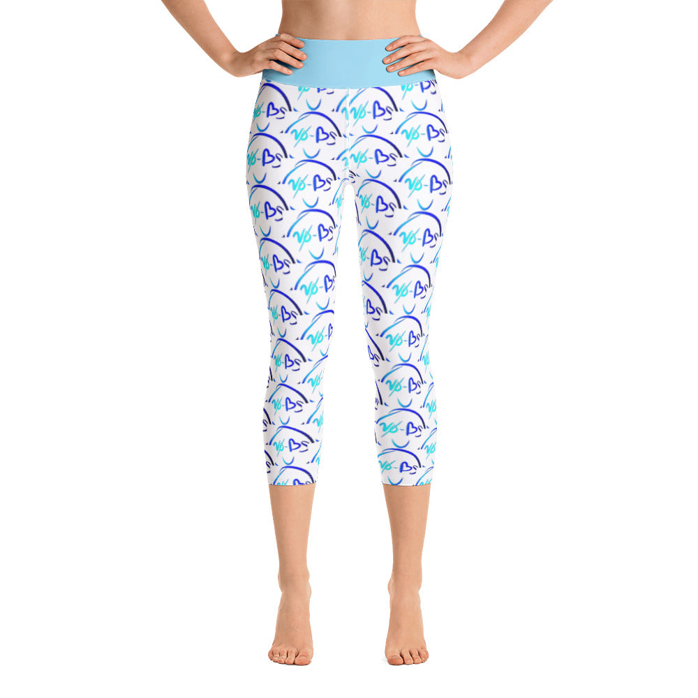 No-Bs Yoga Capri Leggings
