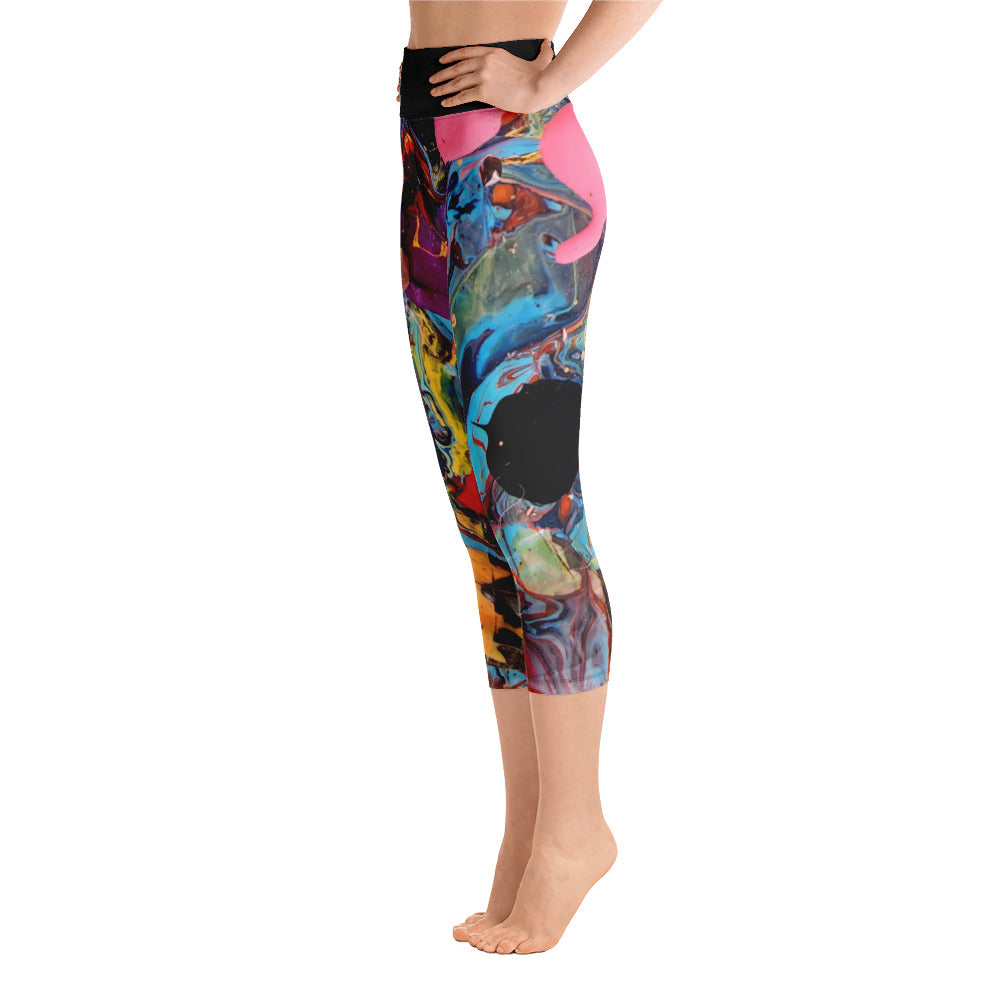 PJ Original Artwork Yoga Capri Leggings