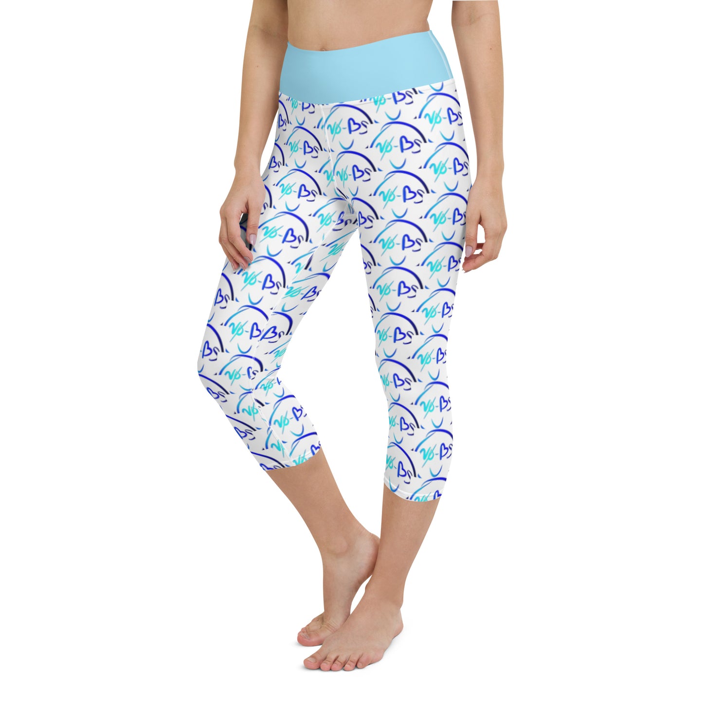 No-Bs Yoga Capri Leggings