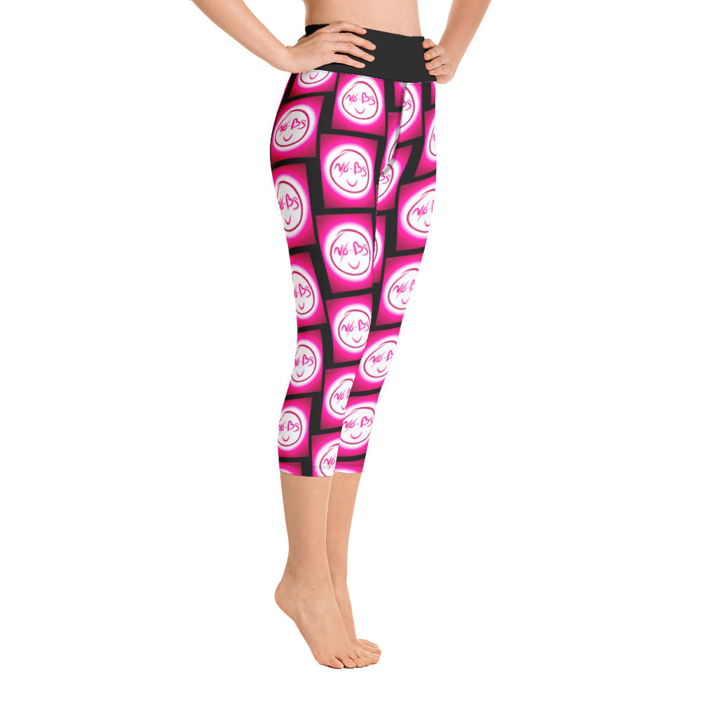 No-Bs Yoga Capri Leggings