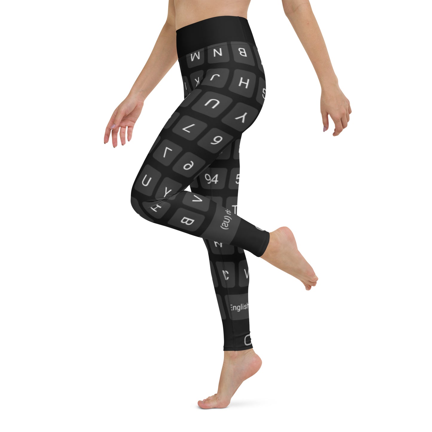 Text Me If You Can Yoga Leggings