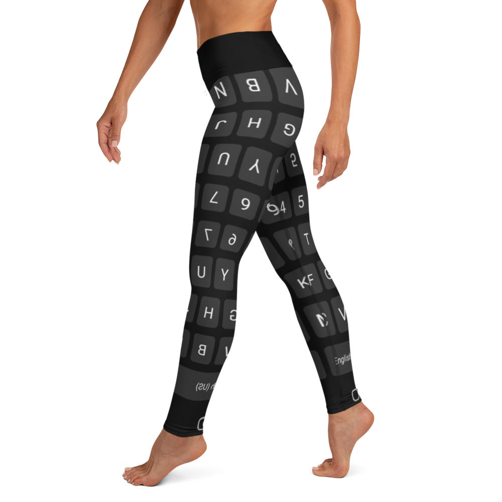 Text Me If You Can Yoga Leggings