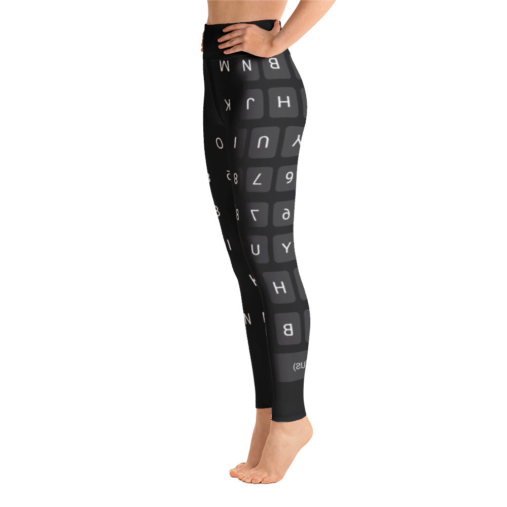 Text Me If You Can Yoga Leggings