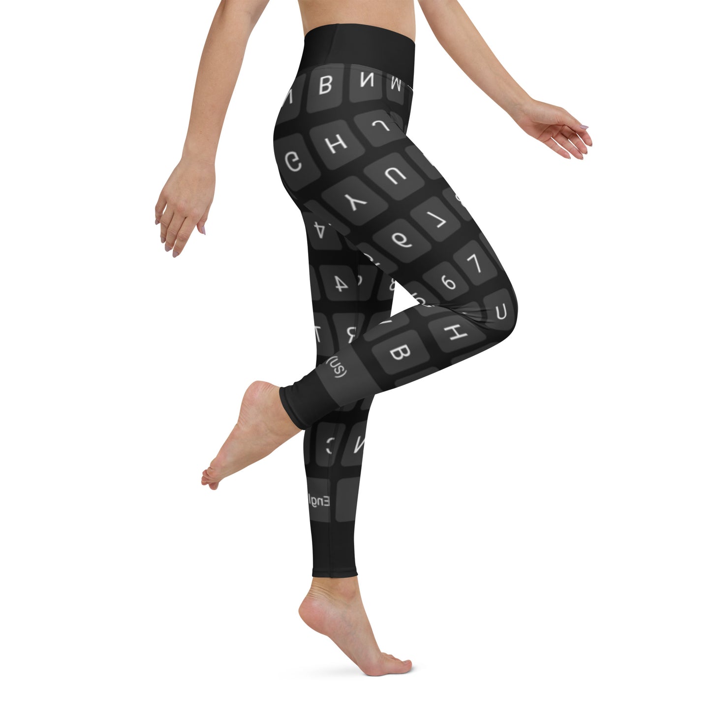 Text Me If You Can Yoga Leggings
