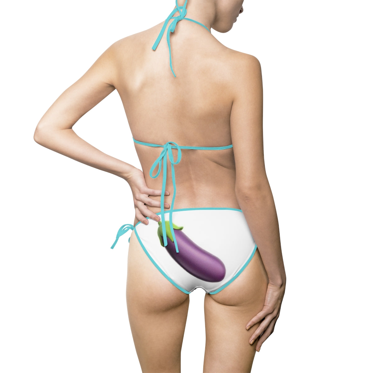 Eggplant Women's Bikini Swimsuit