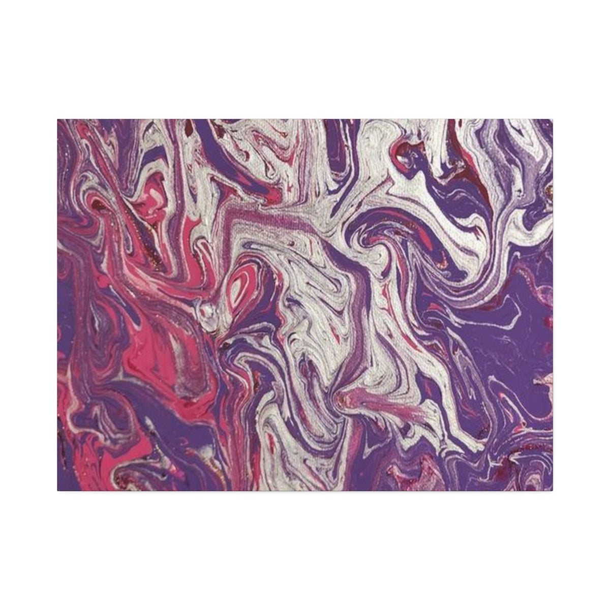 The Original Print "Silver and Purple"