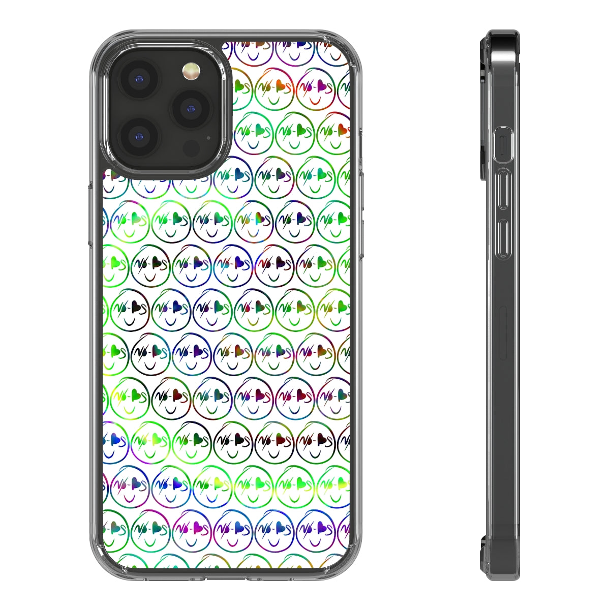 No-Bs TyeDye Print Clear Cases