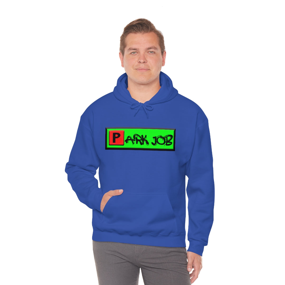 PJ Red and Green Unisex Heavy Blend™ Hooded Sweatshirt
