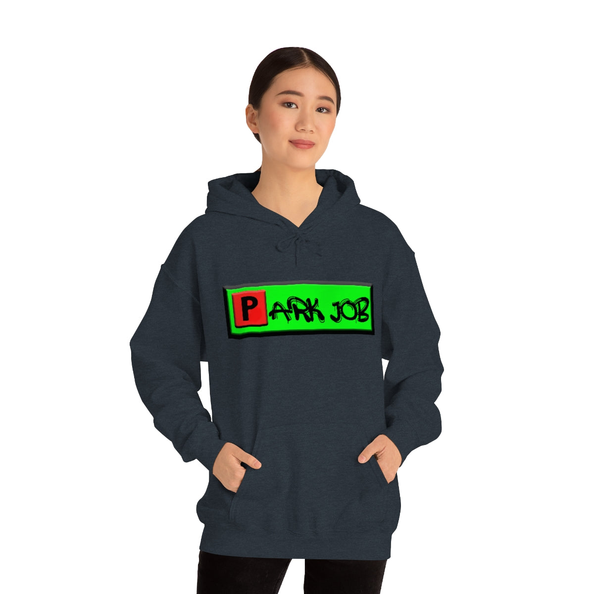 PJ Red and Green Unisex Heavy Blend™ Hooded Sweatshirt