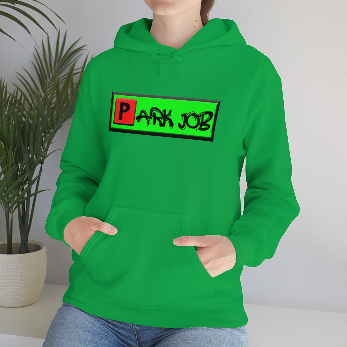 PJ Red and Green Unisex Heavy Blend™ Hooded Sweatshirt