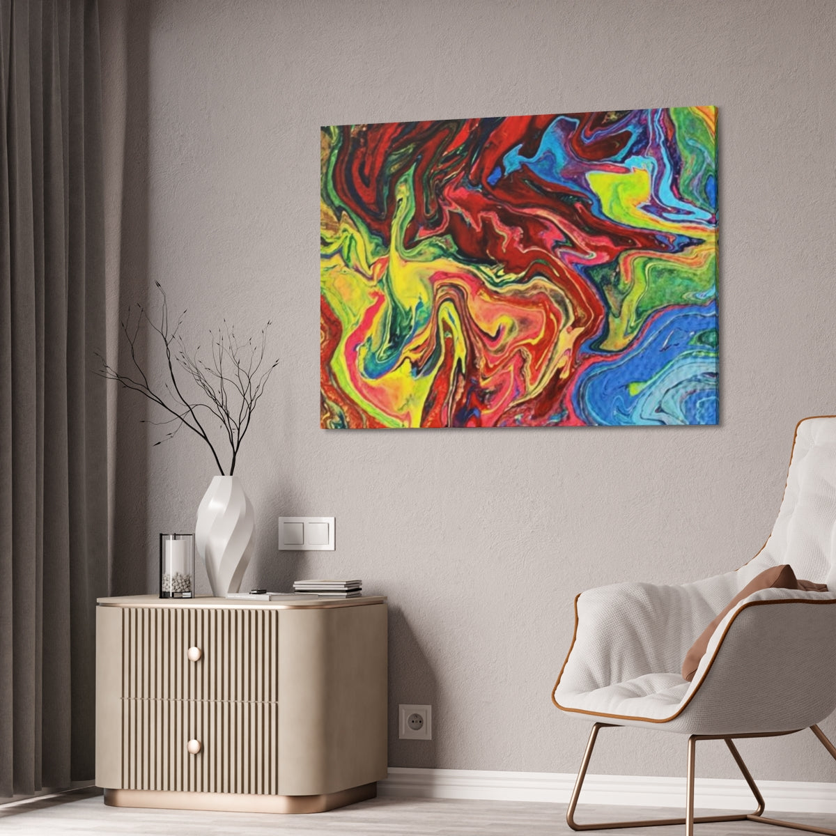 The Original Print "Fire & Ice"