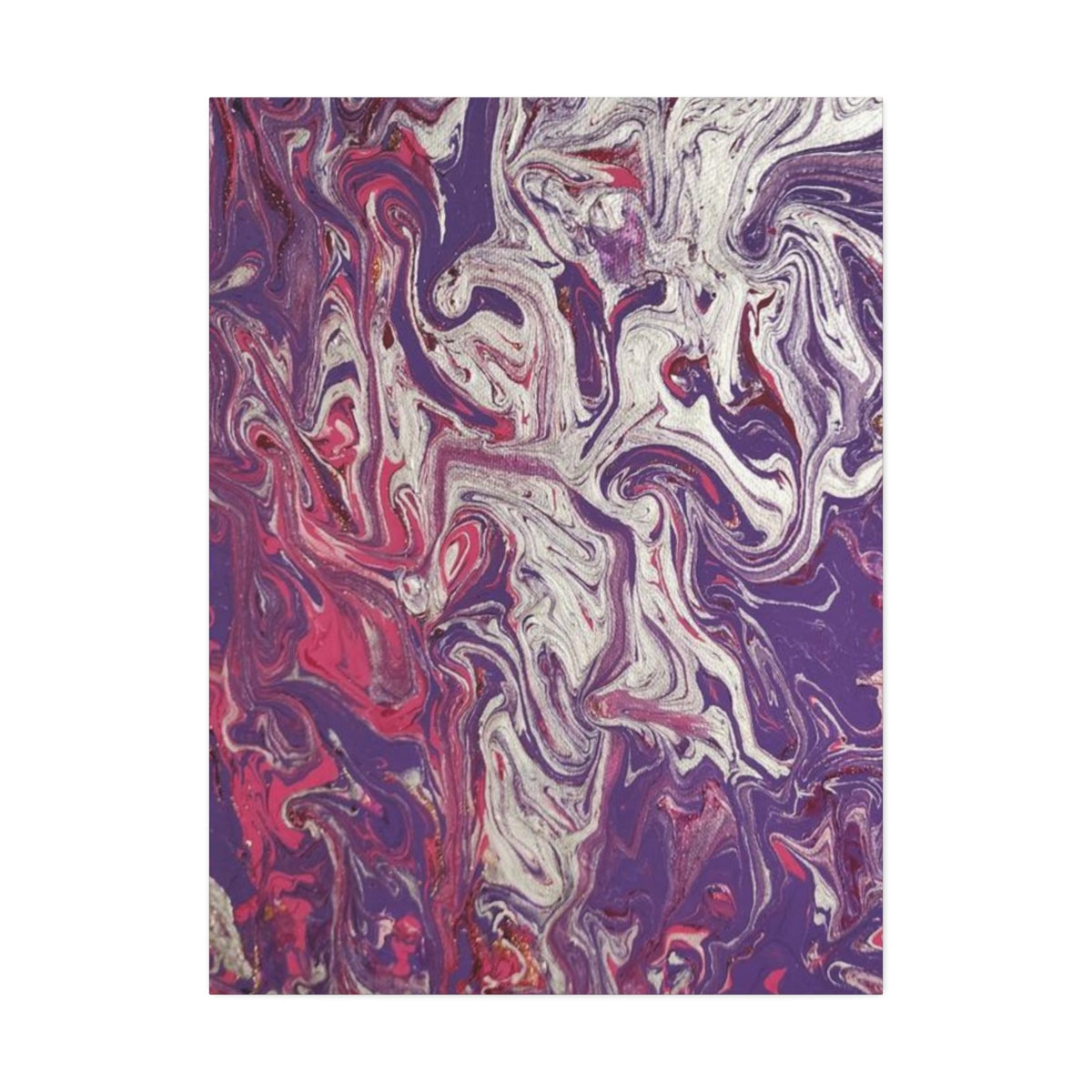 The Original Print "Silver and Purple"