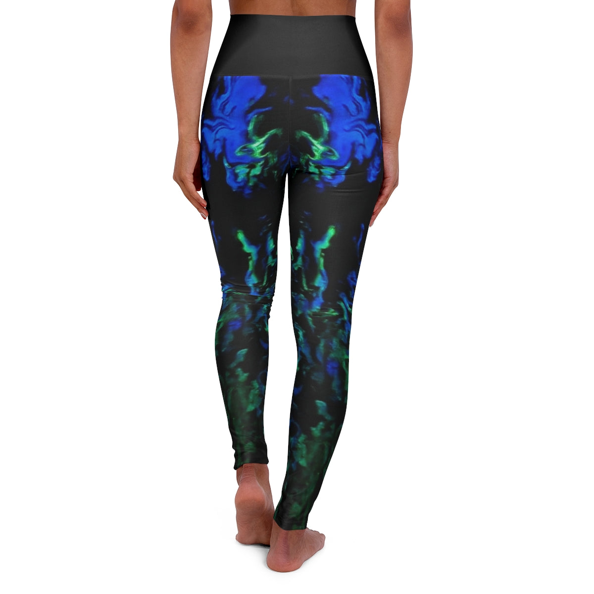 PJ Original Artwork "NightShot" High Waisted Yoga Leggings