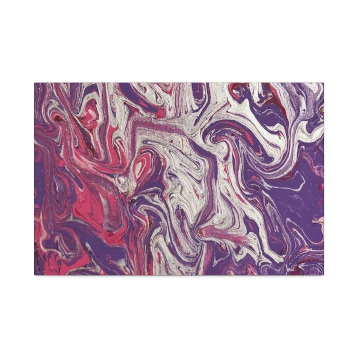 The Original Print "Silver and Purple"