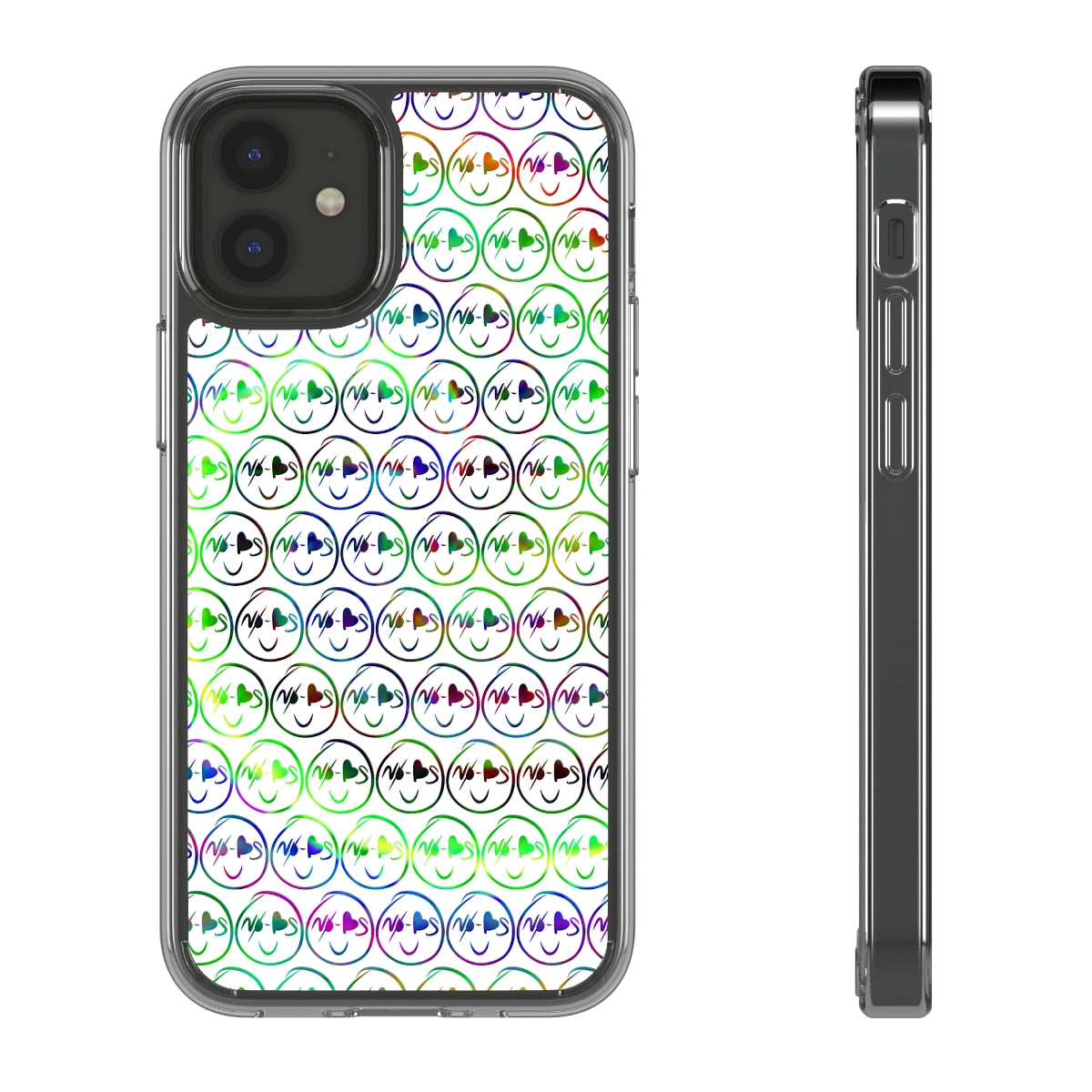 No-Bs TyeDye Print Clear Cases