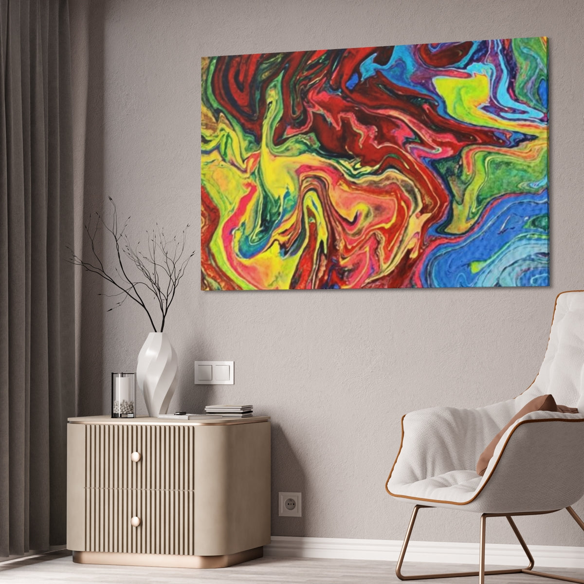 The Original Print "Fire & Ice"