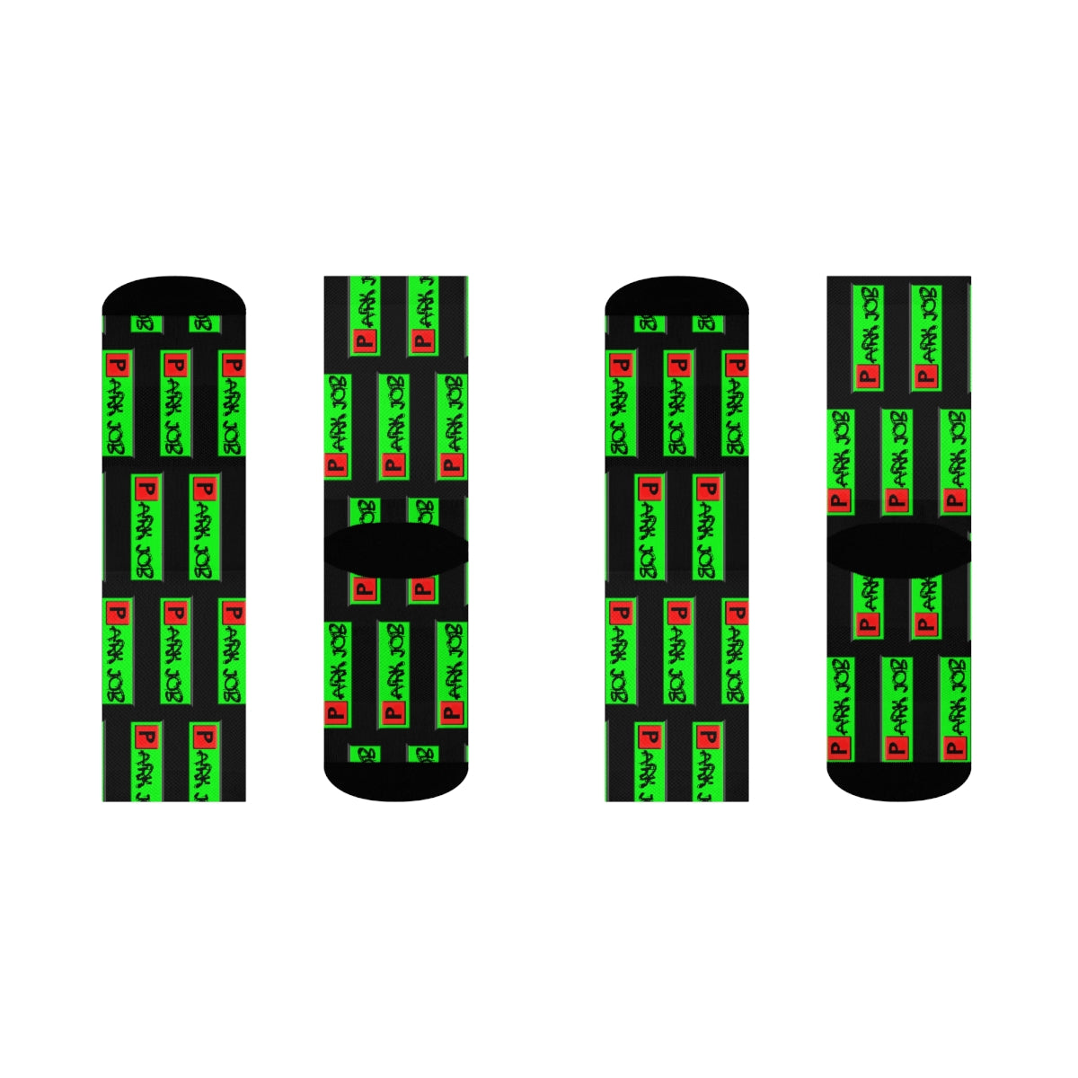 Parkjob Sublimation Crew Socks