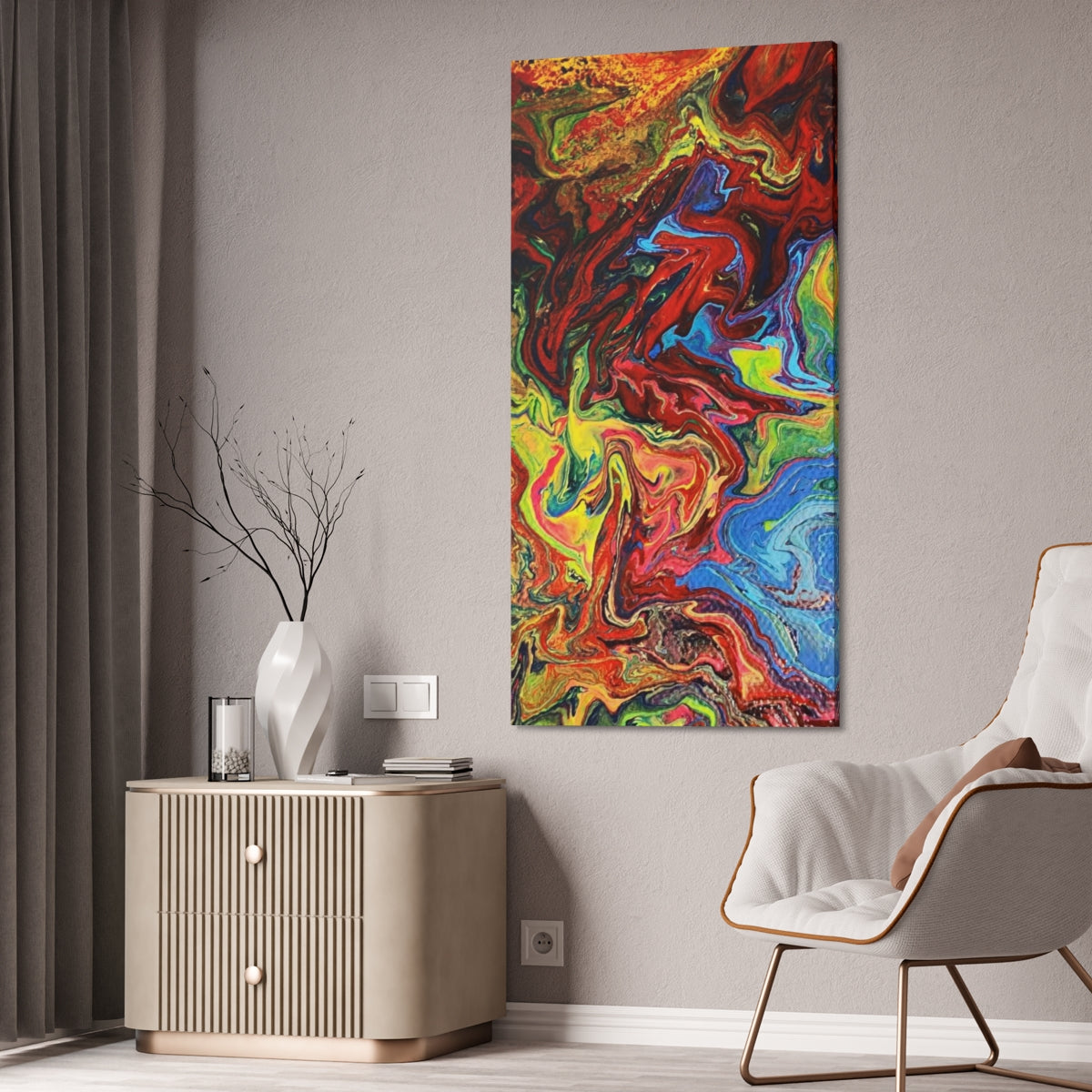 The Original Print "Fire & Ice"