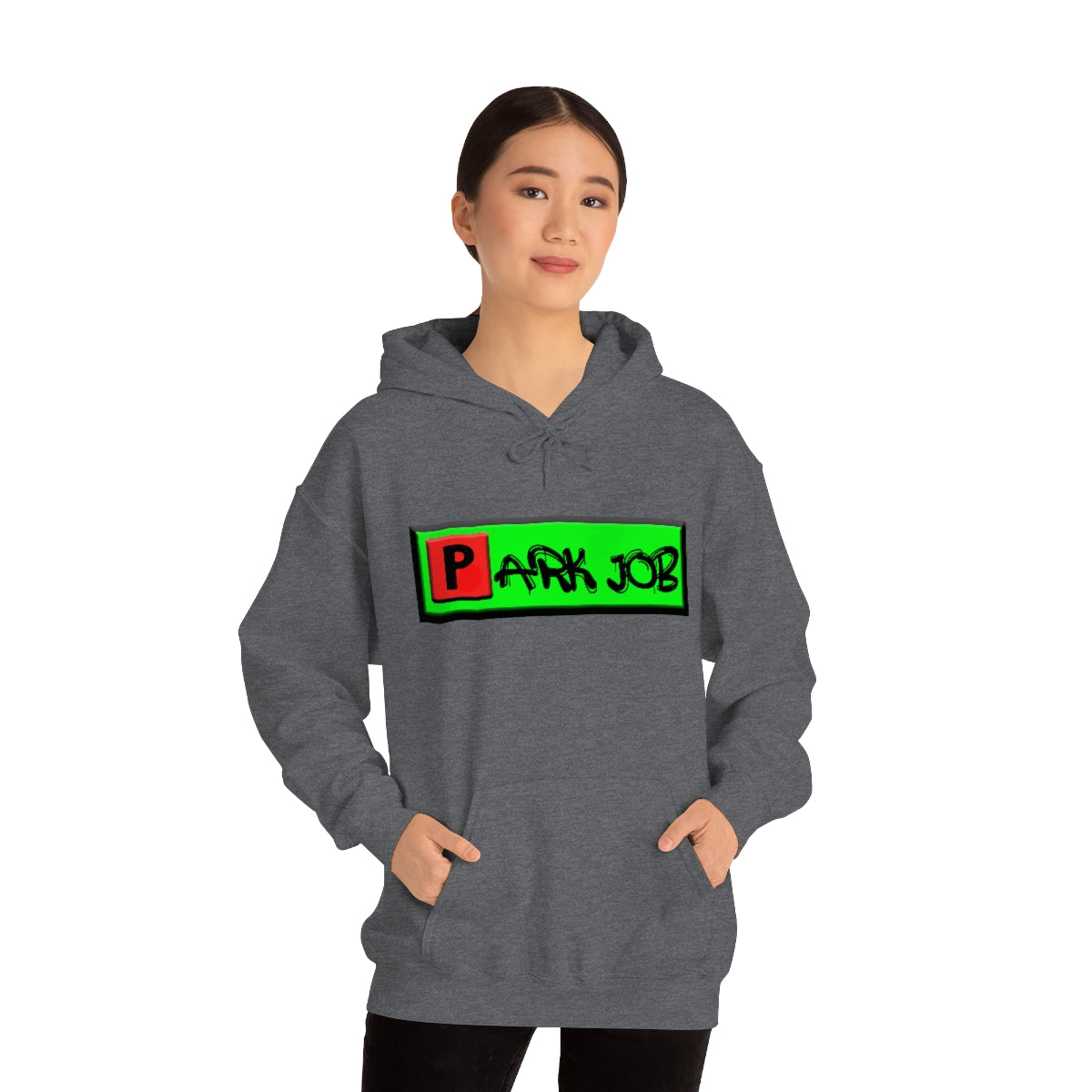 PJ Red and Green Unisex Heavy Blend™ Hooded Sweatshirt