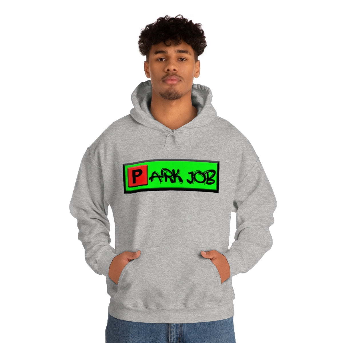 PJ Red and Green Unisex Heavy Blend™ Hooded Sweatshirt
