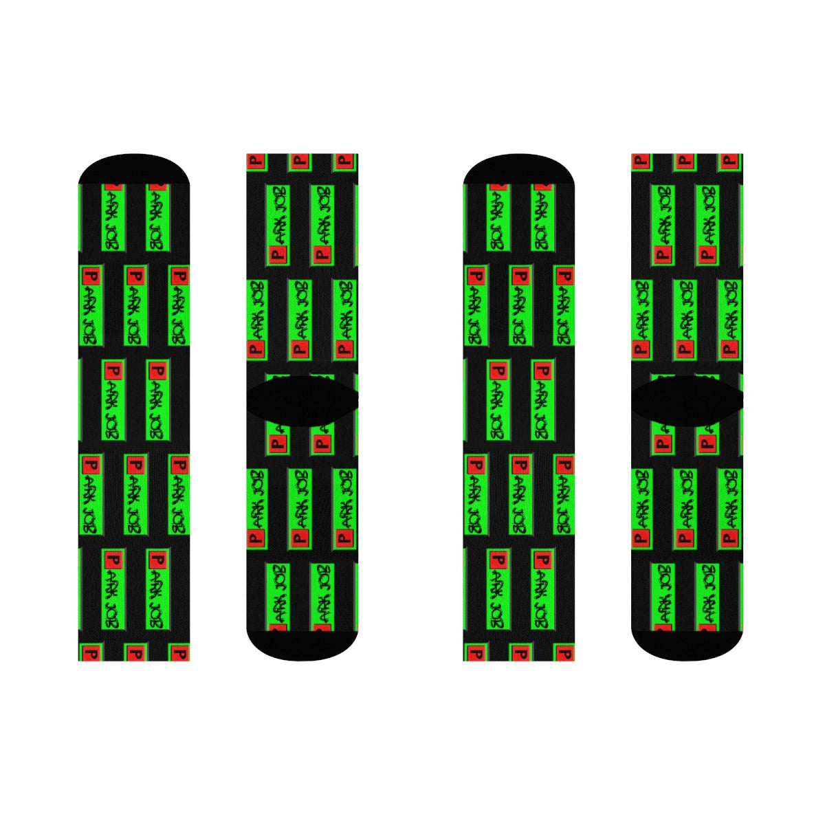 Parkjob Sublimation Crew Socks