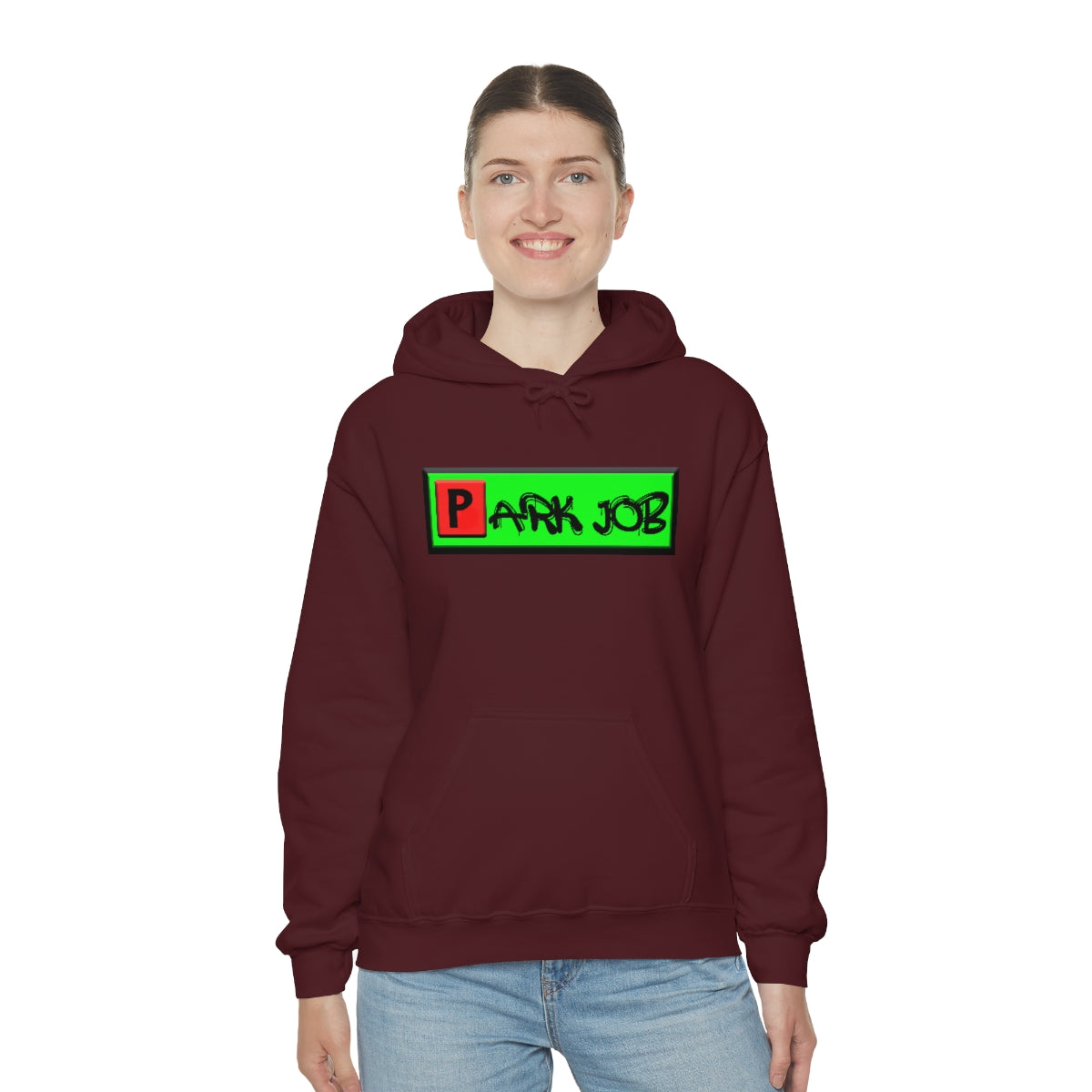 PJ Red and Green Unisex Heavy Blend™ Hooded Sweatshirt