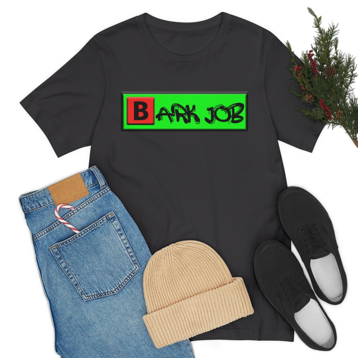 Barkjob Original Pet Branded Clothing Line Unisex Jersey Short Sleeve Tee