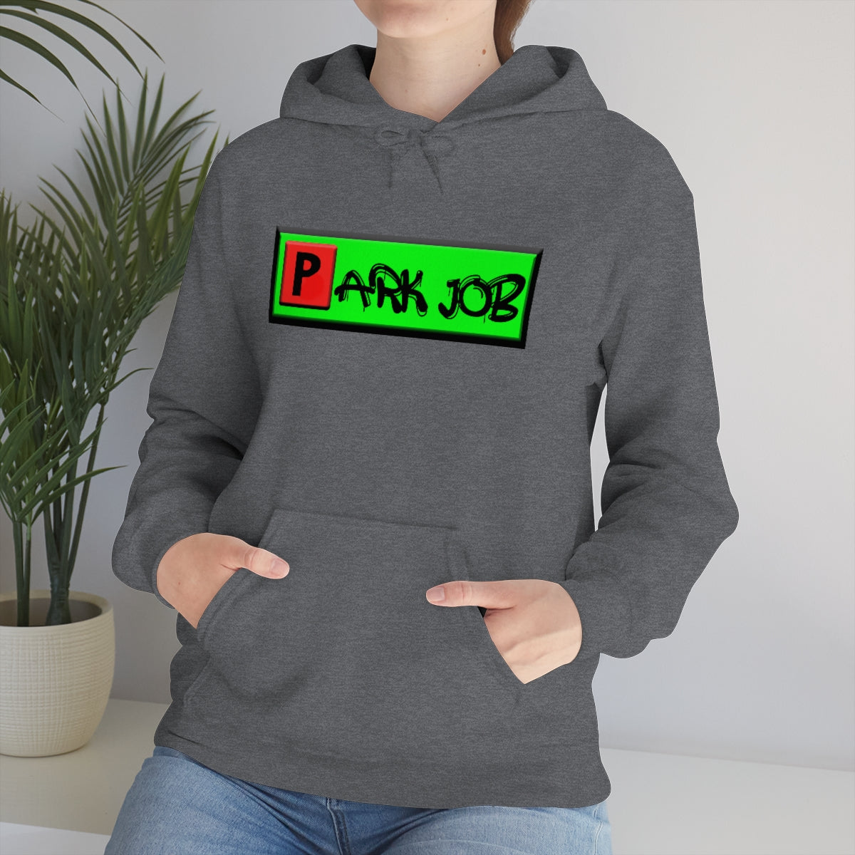 PJ Red and Green Unisex Heavy Blend™ Hooded Sweatshirt