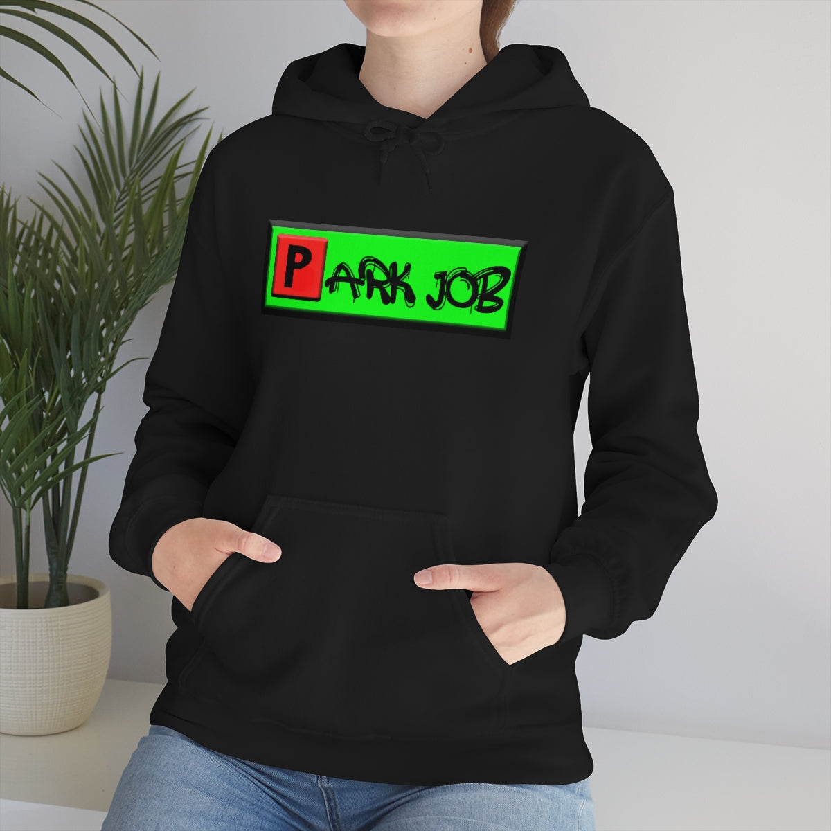 PJ Red and Green Unisex Heavy Blend™ Hooded Sweatshirt