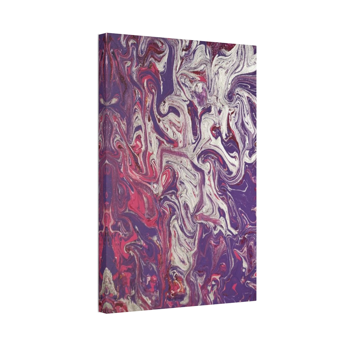 The Original Print "Silver and Purple"