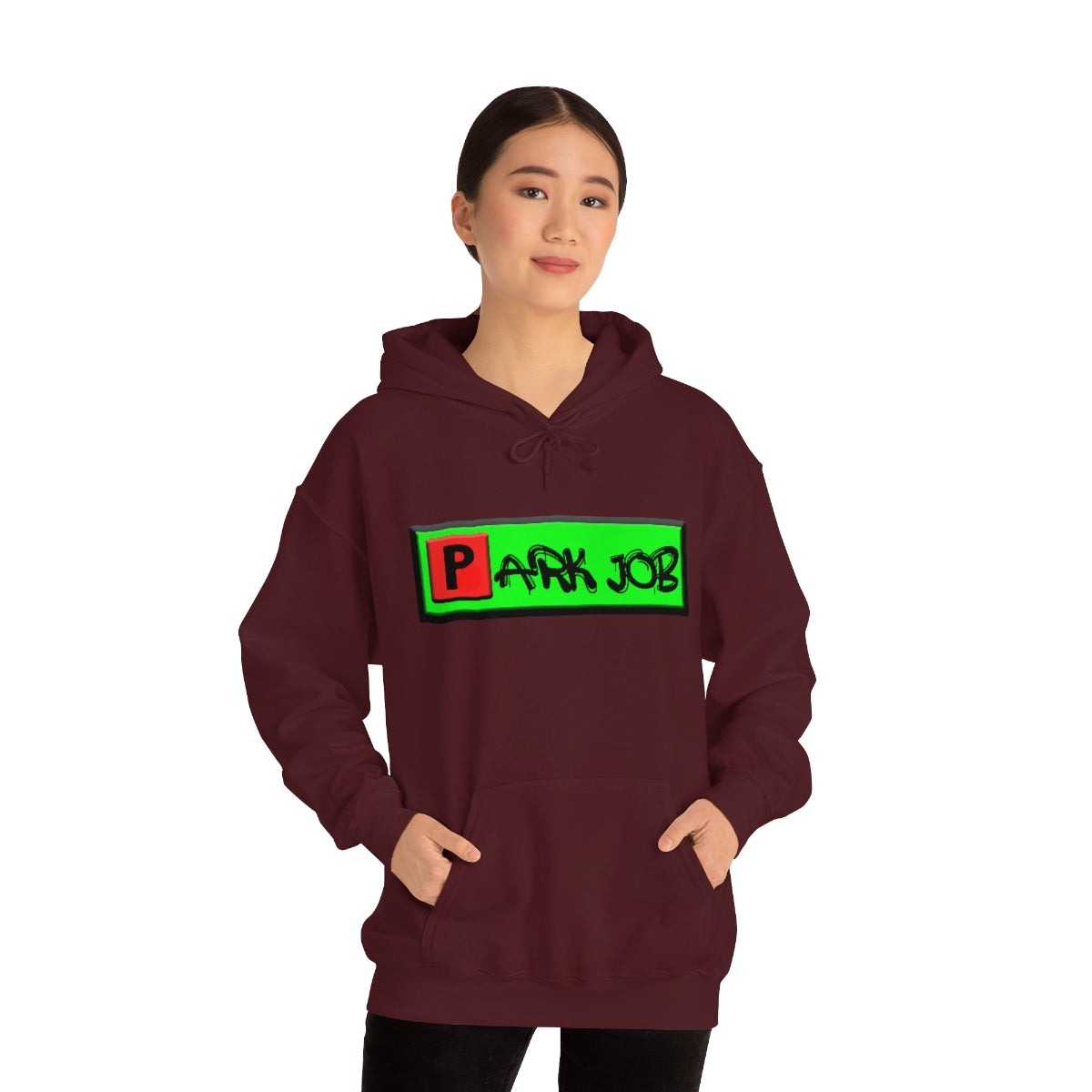 PJ Red and Green Unisex Heavy Blend™ Hooded Sweatshirt