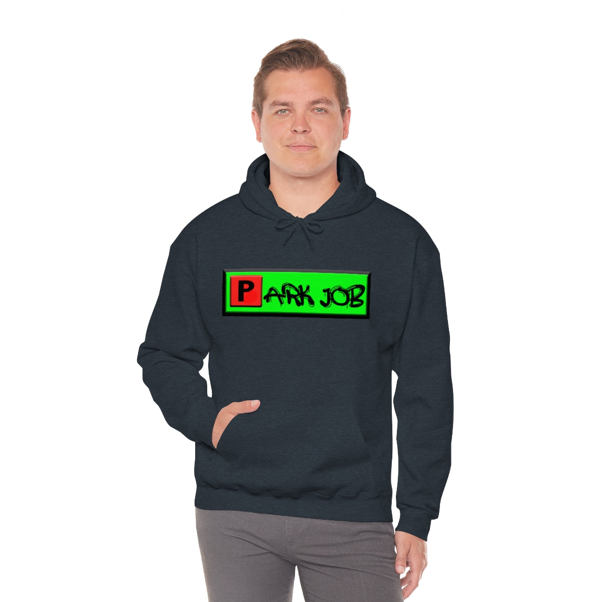 PJ Red and Green Unisex Heavy Blend™ Hooded Sweatshirt