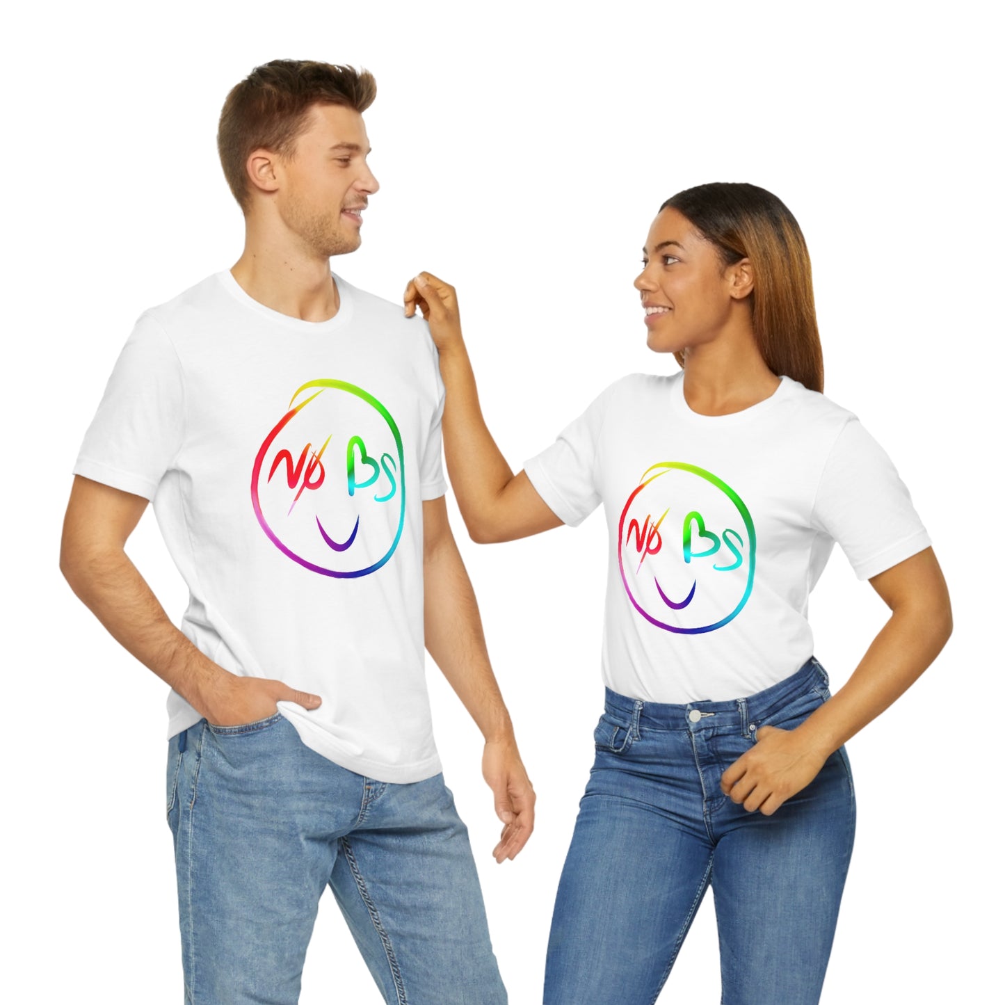 NO-BS Unisex Jersey Short Sleeve Tee