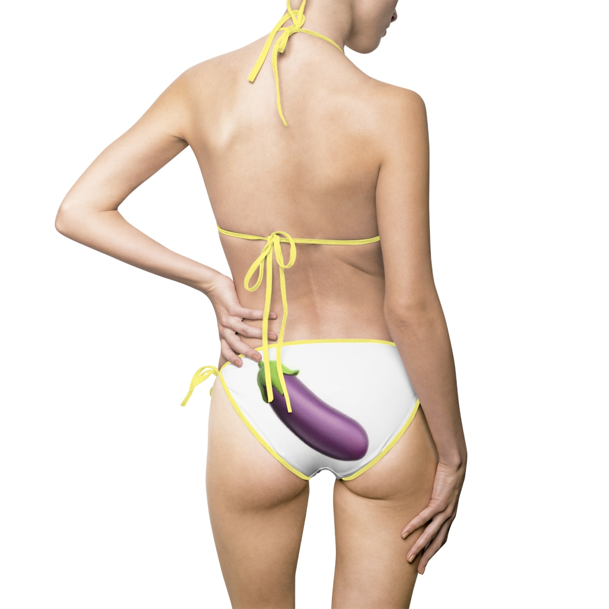 Eggplant Women's Bikini Swimsuit