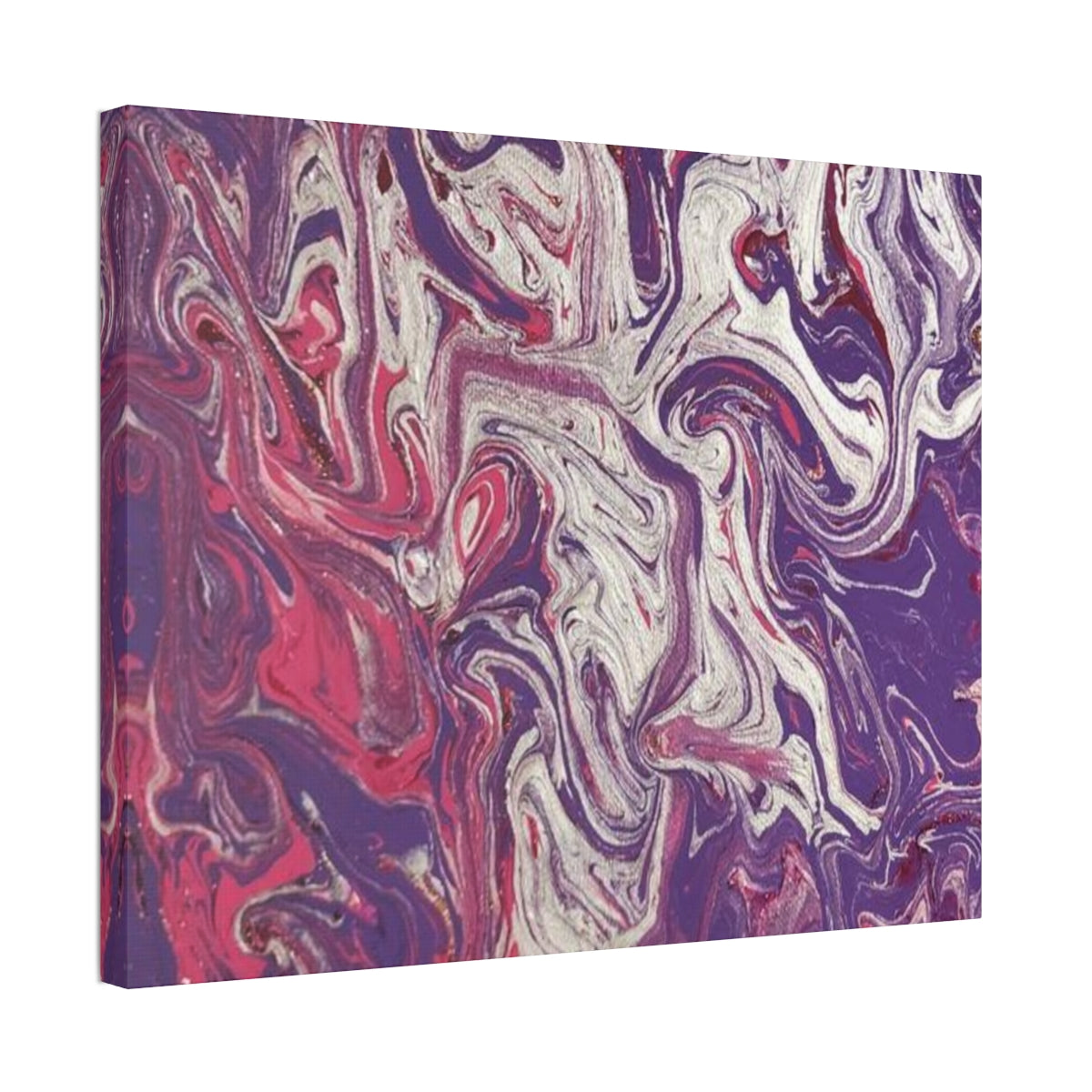 The Original Print "Silver and Purple"