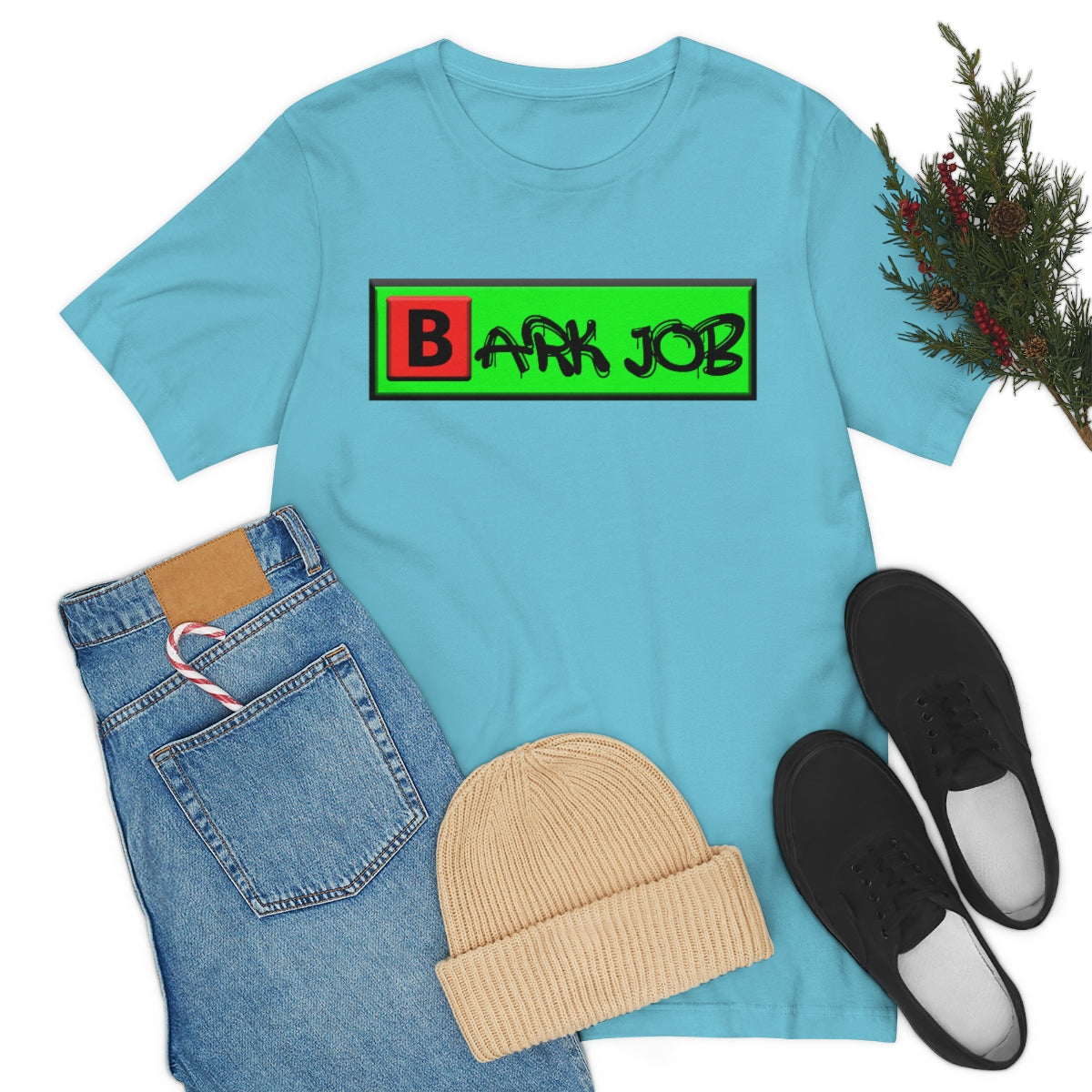 Barkjob Original Pet Branded Clothing Line Unisex Jersey Short Sleeve Tee