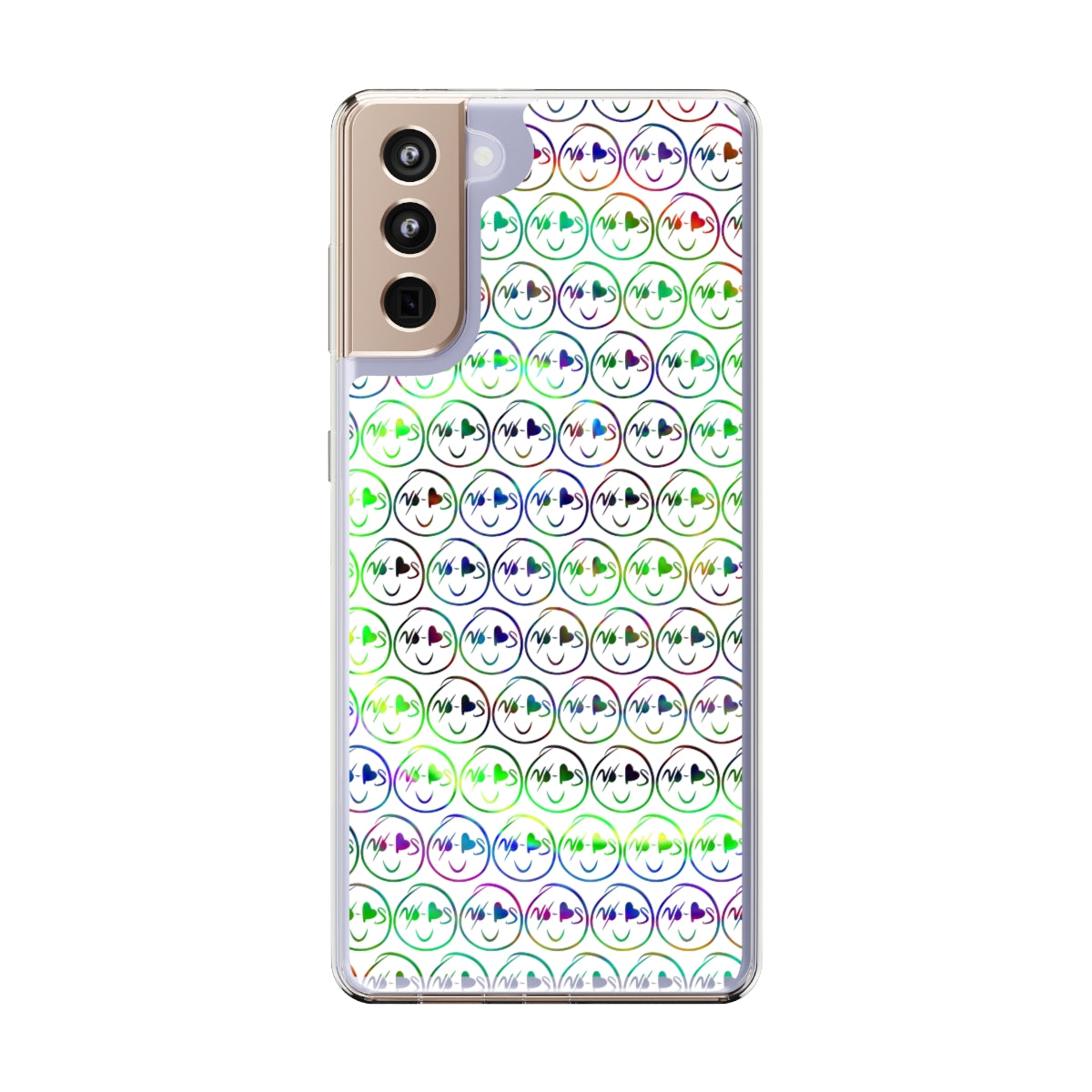 No-Bs TyeDye Print Clear Cases