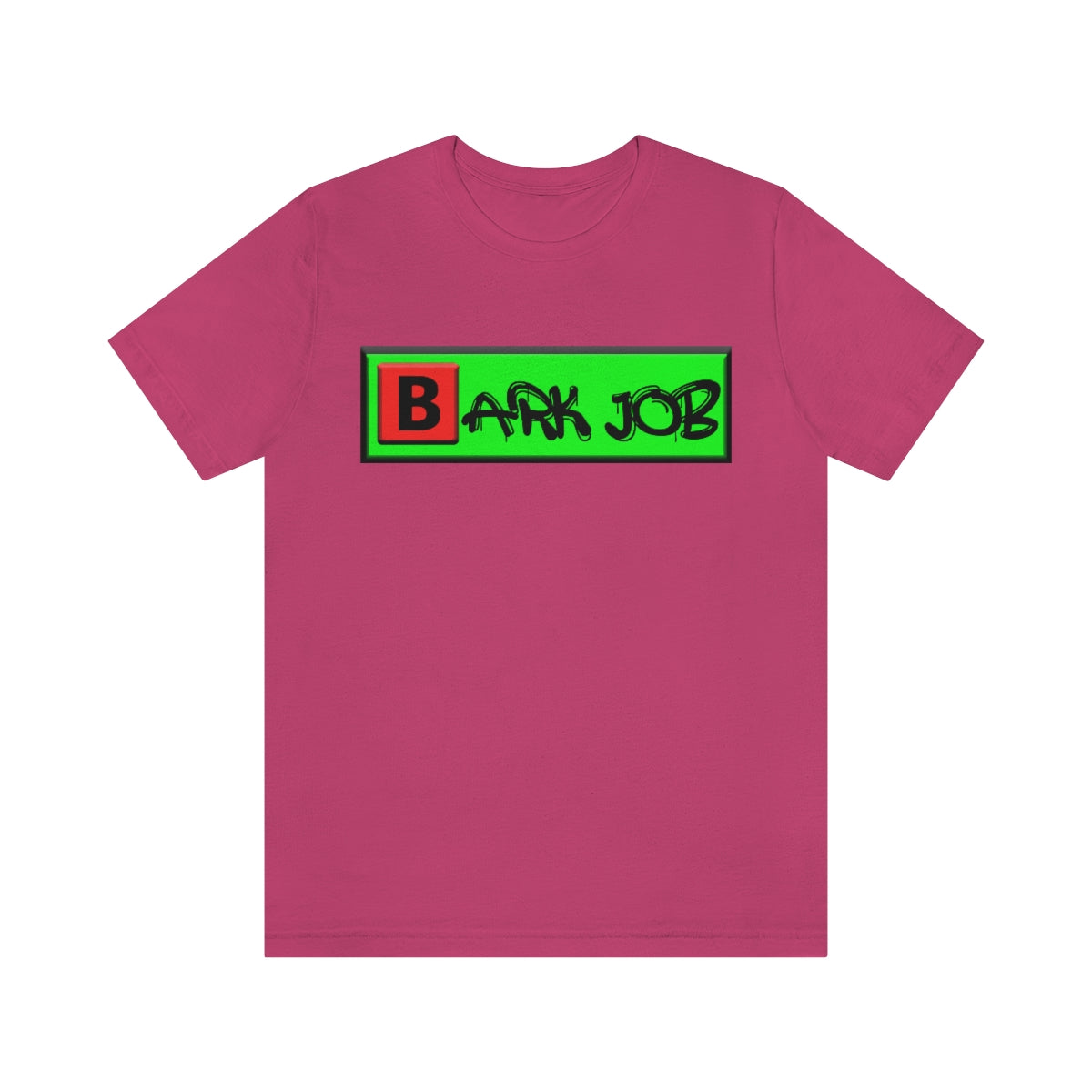 Barkjob Original Pet Branded Clothing Line Unisex Jersey Short Sleeve Tee