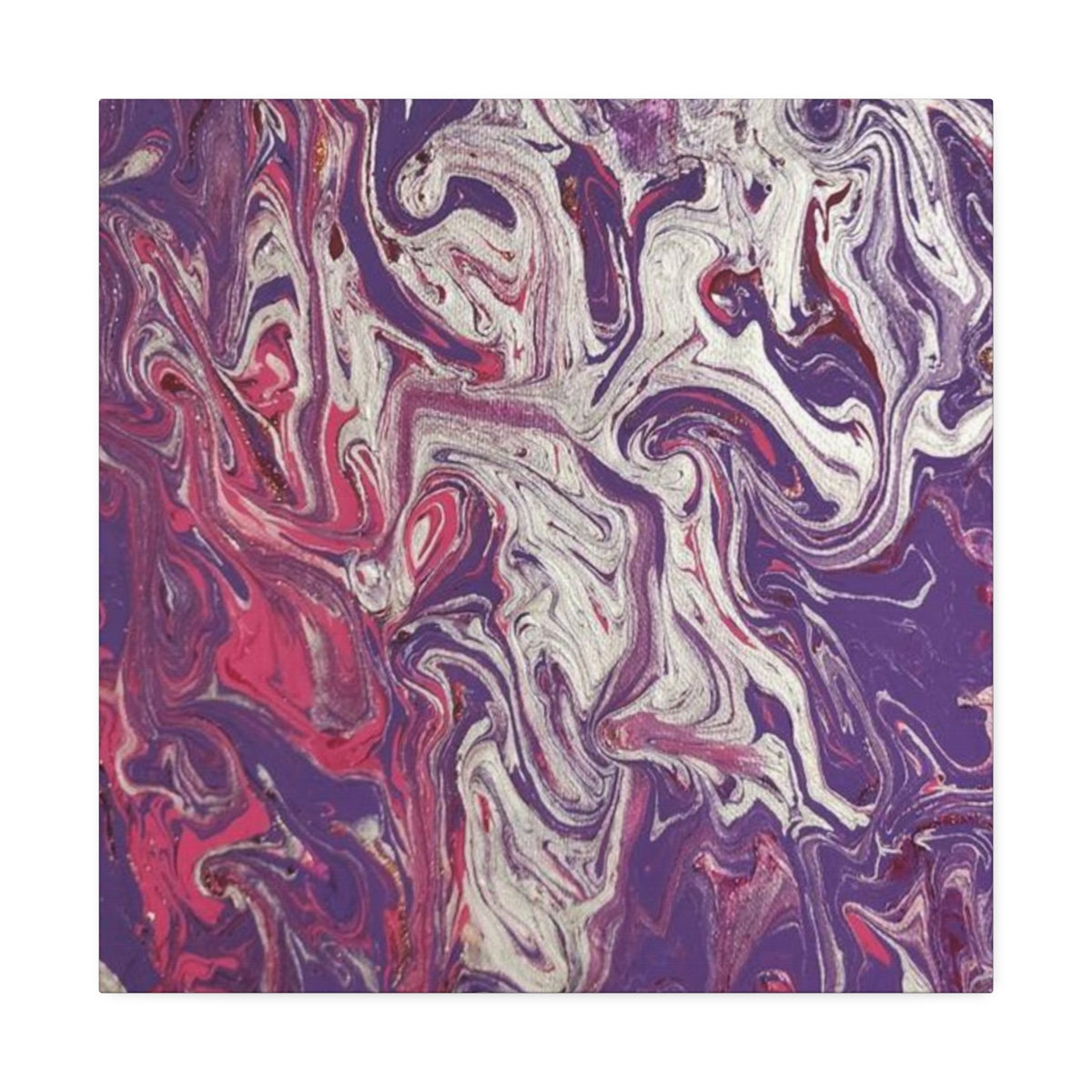 The Original Print "Silver and Purple"