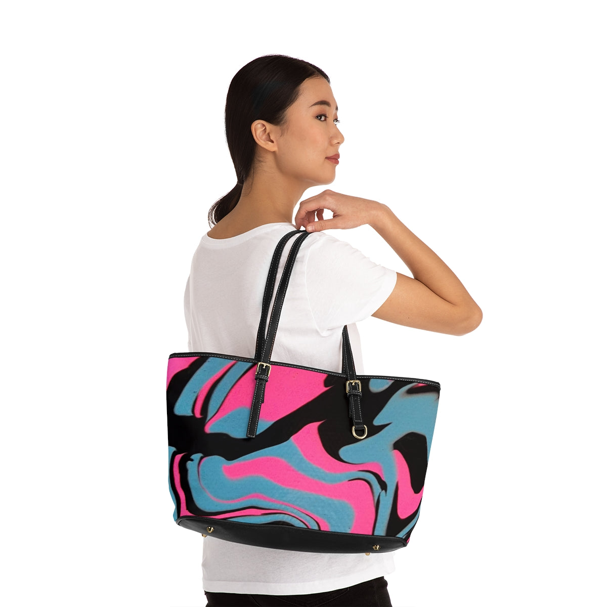 PU Leather Shoulder Bag