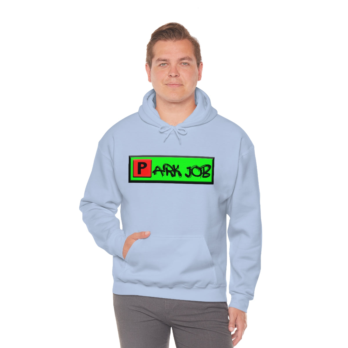PJ Red and Green Unisex Heavy Blend™ Hooded Sweatshirt