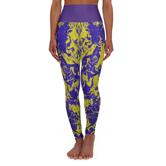 PJ Original Artwork "SeussTwo" High Waisted Yoga Leggings