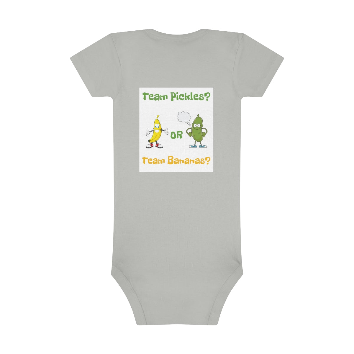 Pickle and Banana Baby Short Sleeve Onesie®
