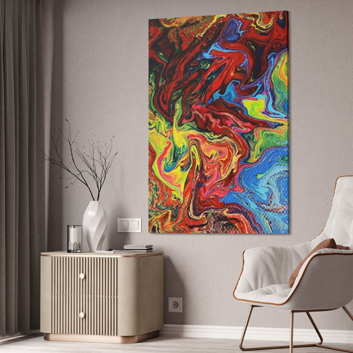 The Original Print "Fire & Ice"