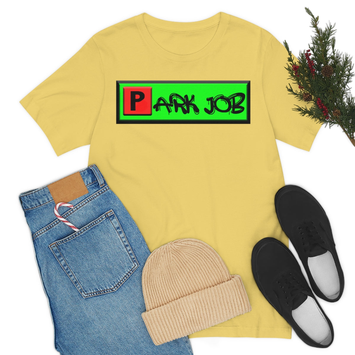 Parkjob Logo Unisex Jersey Short Sleeve Tee