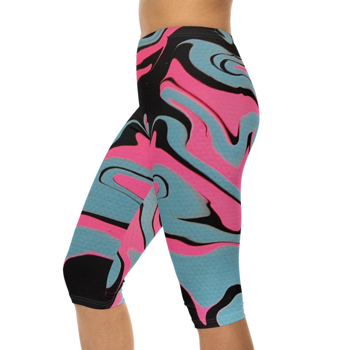 Pj Art Women’s Capri Leggings (AOP)