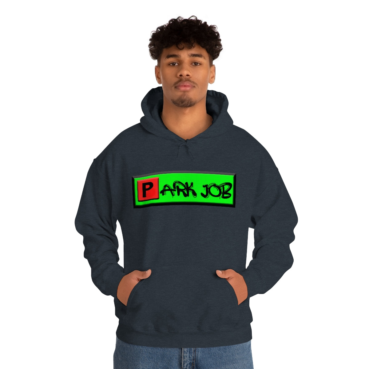 PJ Red and Green Unisex Heavy Blend™ Hooded Sweatshirt