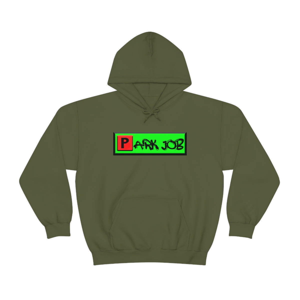 PJ Red and Green Unisex Heavy Blend™ Hooded Sweatshirt