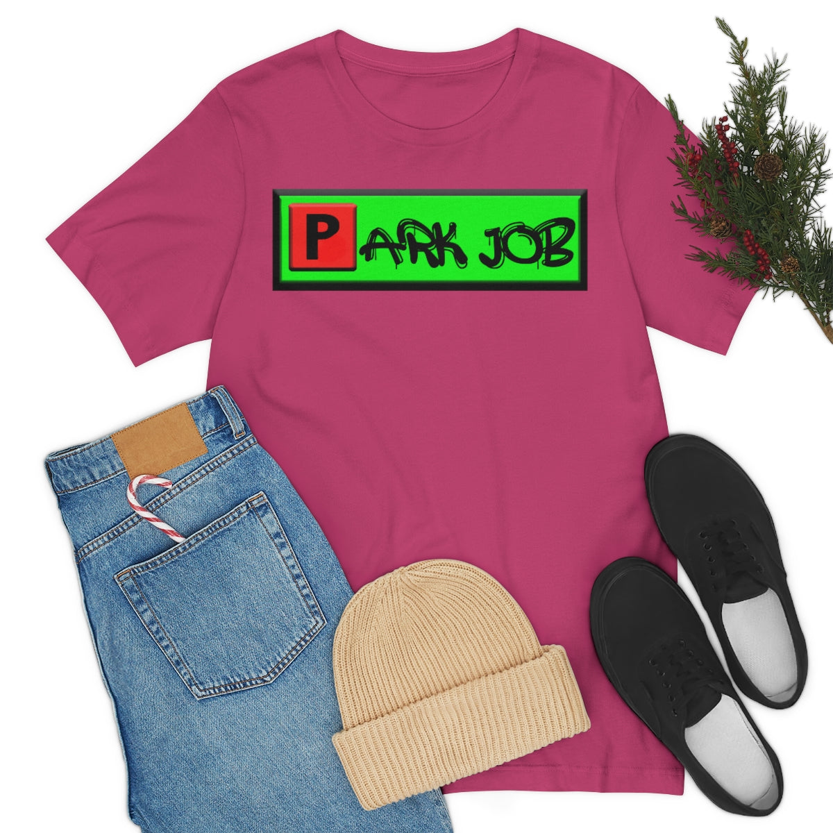 Parkjob Logo Unisex Jersey Short Sleeve Tee